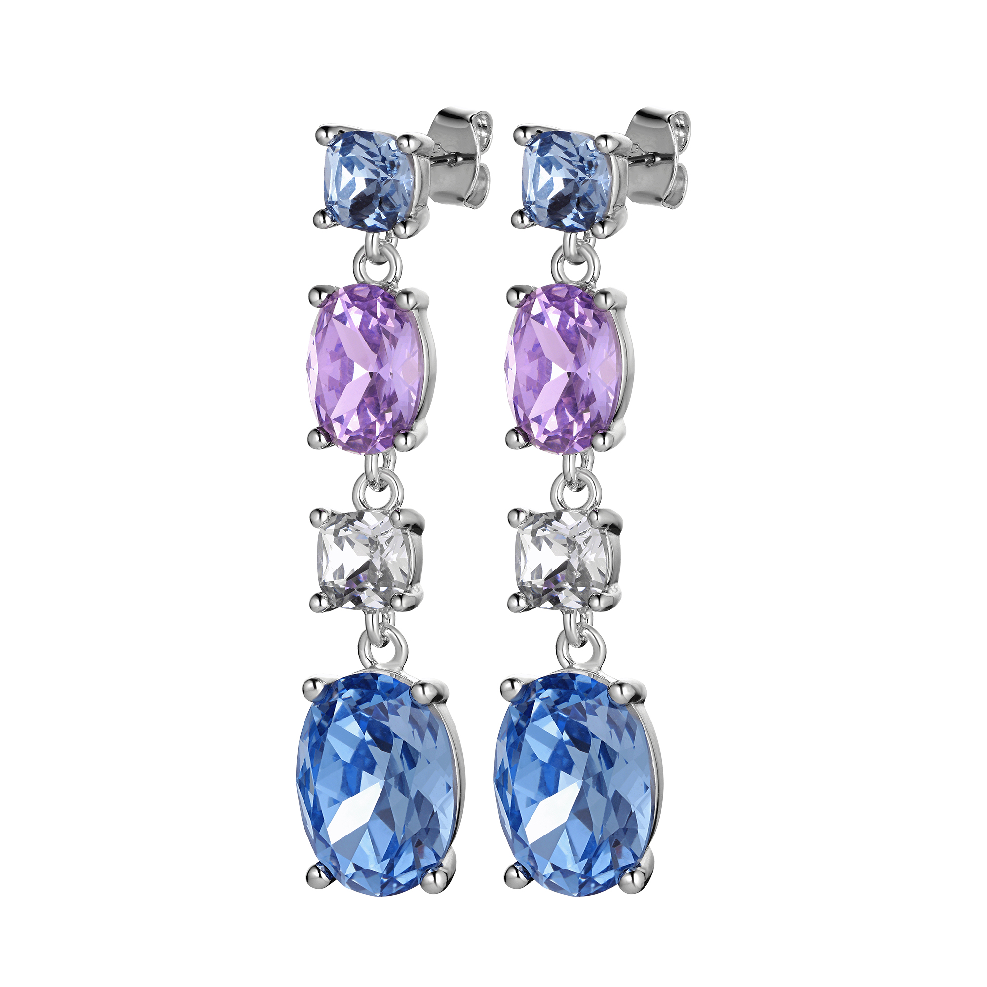 Dyrberg Kern Cornelia Silver Earrings - Light Blue